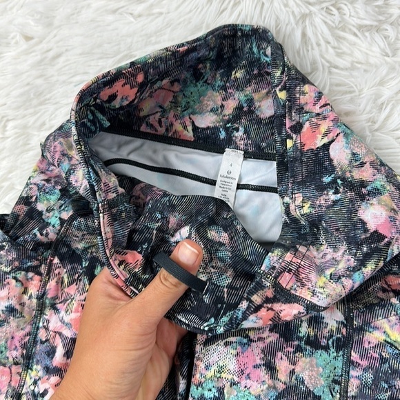 Lululemon Fast & Free Crop II *Nulux 19" Dappled Daze Multi - Picture 4 of 7